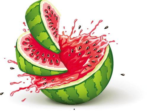 娃娃吃瓜图片,夏日清凉一夏